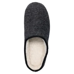 Hausschuh-Pantolette mit Wolle