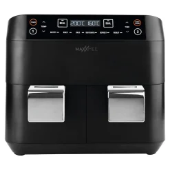 Heißluftfritteuse mit Doppelkorb, 2x 3,8 l