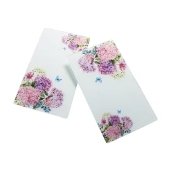 Herabdeckplatten "Hortensie", 2-teilig