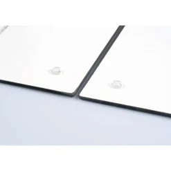 Herdabdeckplatten "Marmor“, 2 Stück Weißer Marmor