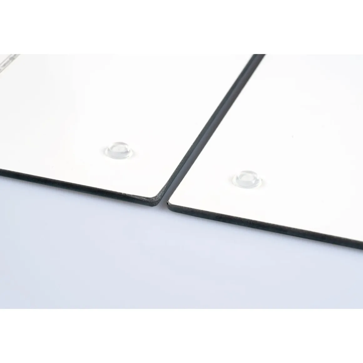 Herdabdeckplatten "Marmor“, 2 Stück Weißer Marmor