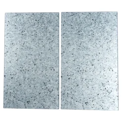 Herdabdeckplatten "Stein", 2 Stück
