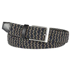 Herren-Flexigürtel beige/blau