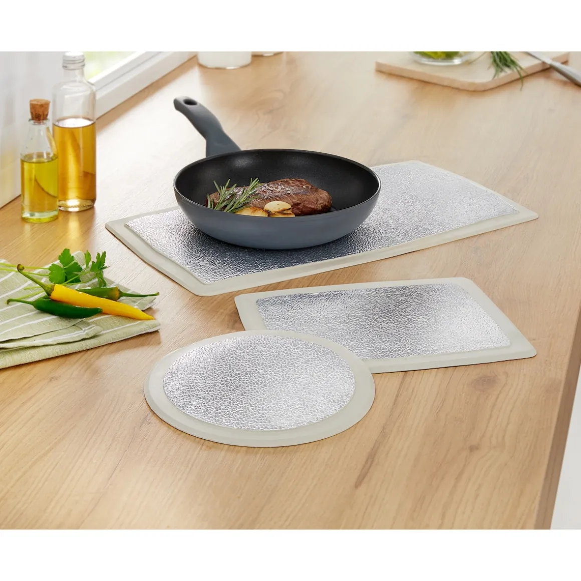 Hitzebeständiger Topfuntersetzer 49x26 cm