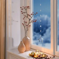 Hänge-Deko „Kristall-Stern“