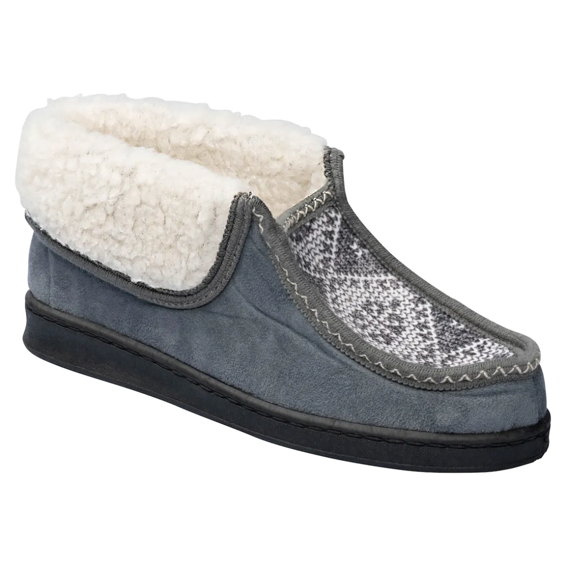 Hüttenschuh, gemustert