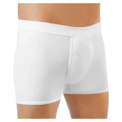 Inkontinenzhose Herren, leicht/mittel weiß