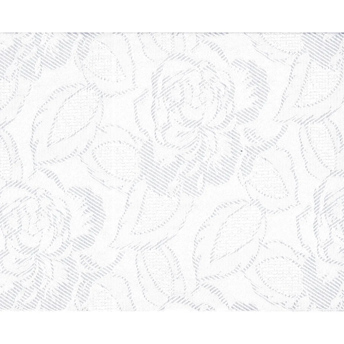 Jacquard-Tischdecke "Jasmin" weiß