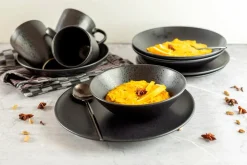 Kaffeebecher-Set, Steinzeug Essential