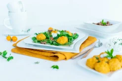 Kaffeeservice, Porzellan LA MUSICA 6 x Dessertteller, 6 x Kaffeetasse, 6 x Kaffeeuntertasse