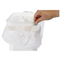 Küchenwagen mit Mülltrennsystem Eiche, weiß