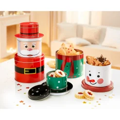 Keksdosen-Set, 3-teilig Snowman