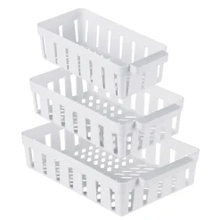 Kühlschrank-Korbset, 3 Stück