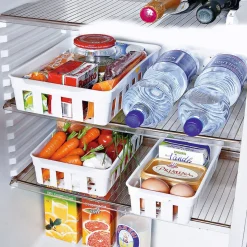 Kühlschrank-Korbset, 3 Stück