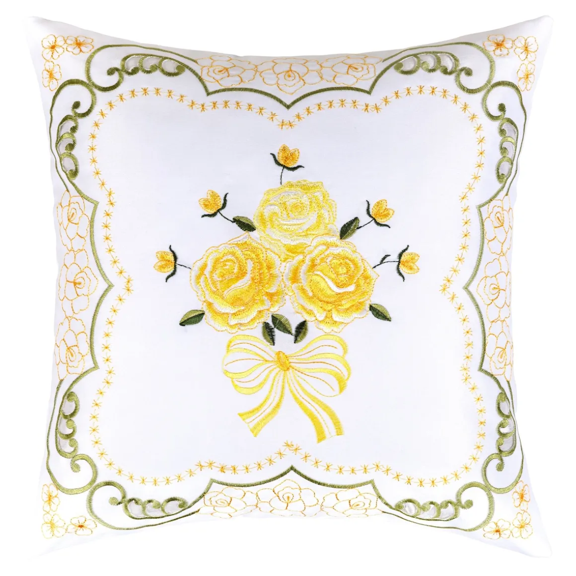 Kissenhülle „Rose“, 40x40 cm