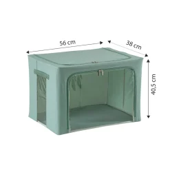 Kleidertasche mit Sichtfenster, 2 Stück L