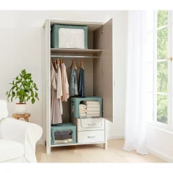 Kleidertasche mit Sichtfenster, 2 Stück L