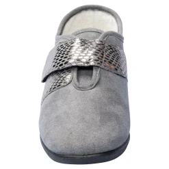 Klett-Hausschuh „Hanna“ warm anthrazit