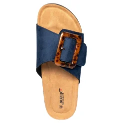 Klett-Pantolette „Miriam“ blau