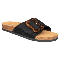 Klett-Pantolette „Miriam“ schwarz