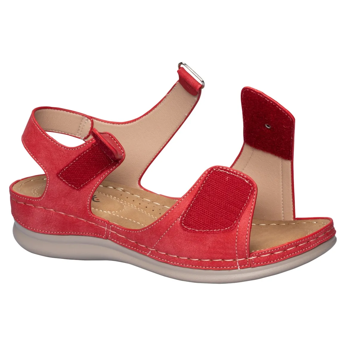 Klettsandalette „Carmen“ rot