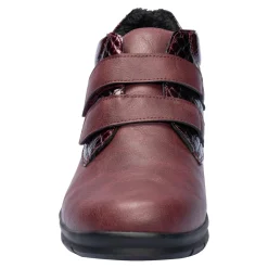 Klett-Stiefelette „Helga“ bordeaux