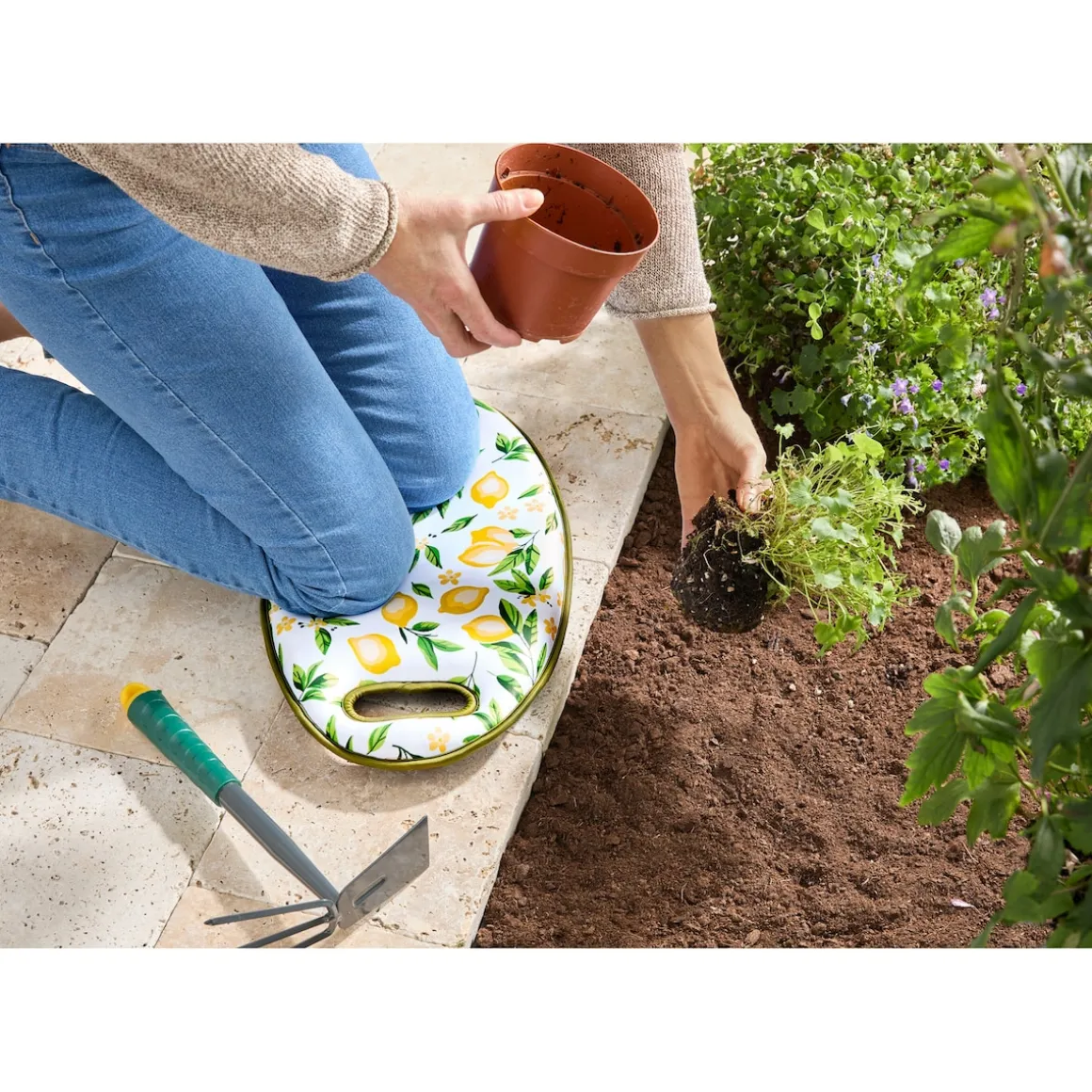 Kniekissen „Zitrone“