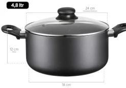 Kochtopf-Set, Aluminium Izar