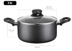 Kochtopf-Set, Aluminium Izar