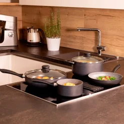 Kochtopf-Set, Aluminium Izar