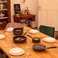 Kochtopf-Set, Aluminium Izar