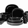 Kombiservice, Keramik Isora Schwarz