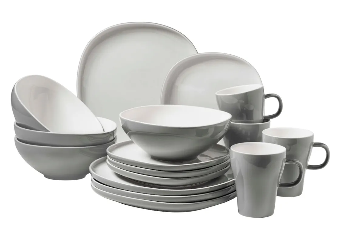 Kombiservice, Keramik Isora Grau