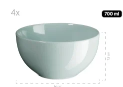 Kombiservice Pastell Selection Grün