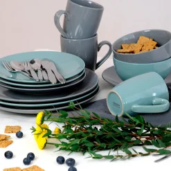 Kombiservice Pastell Selection Grün