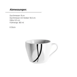 Kombiservice, Porzellan DECORA