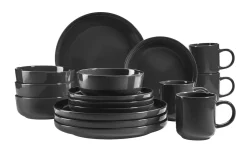 Kombiservice, Steinzeug ALENIA Schwarz