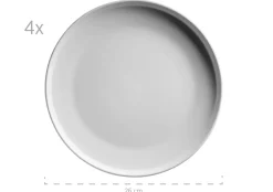 Kombiservice, Steinzeug ALENIA Weiß