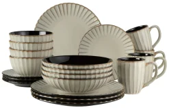 Kombiservice, Steinzeug Confino Beige
