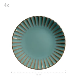 Kombiservice, Steinzeug Confino Petrol