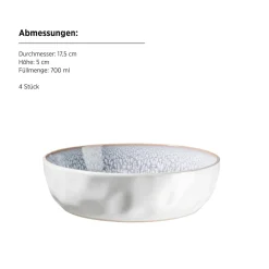 Kombiservice, Steinzeug Elea Flieder