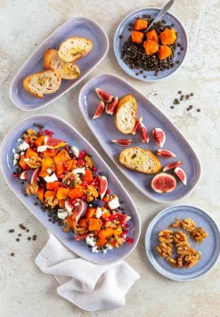 Kombiservice, Steinzeug Elea Flieder