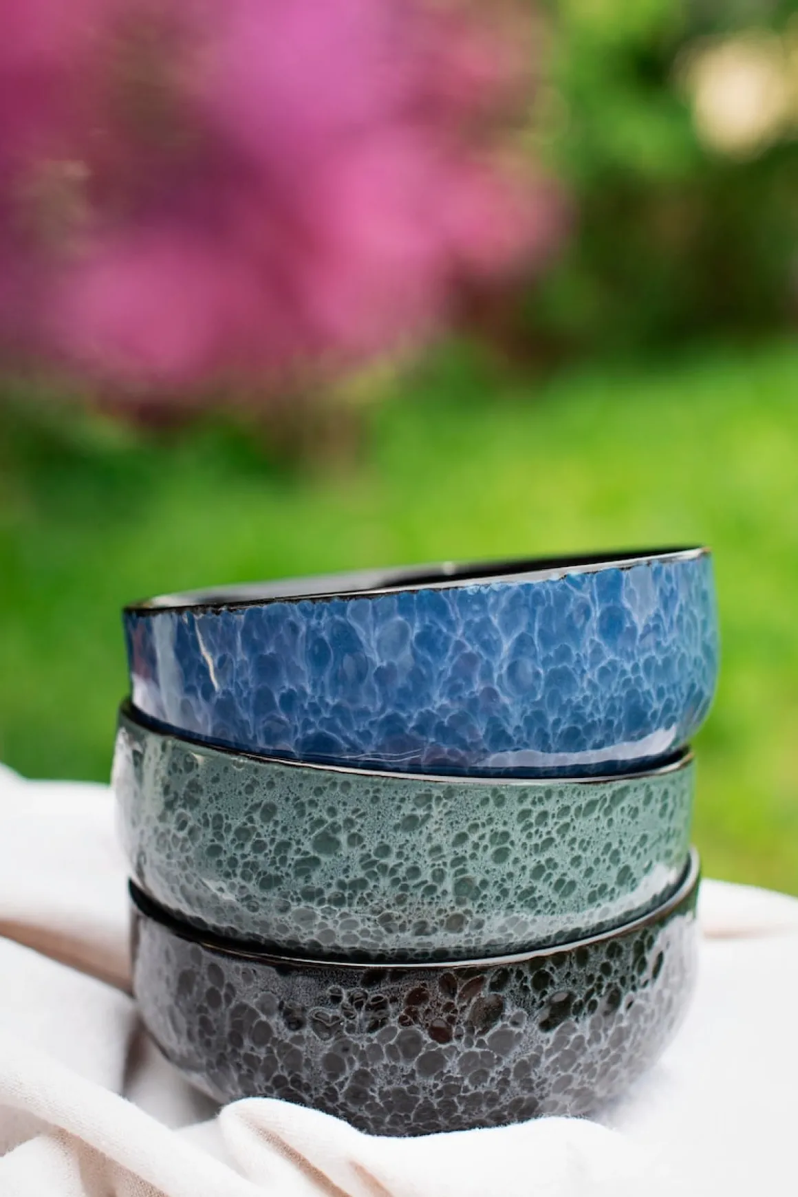 Kombiservice, Steinzeug Filippa Grün