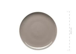 Kombiservice, Steinzeug Maila Petrol, Altrosa, Beige, Dunkelblau