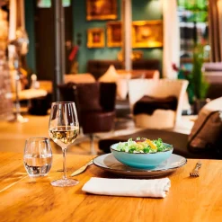 Kombiservice, Steinzeug METALLIC RIM Blau