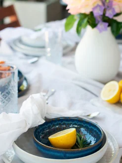 Kombiservice, Steinzeug Trad. Tiles Weiß