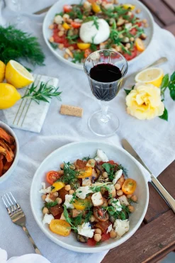 Kombiservice, Steinzeug Trad. Tiles Weiß