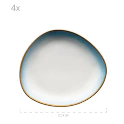 Kombiservice, Steinzeut LA SINFONIA Blau