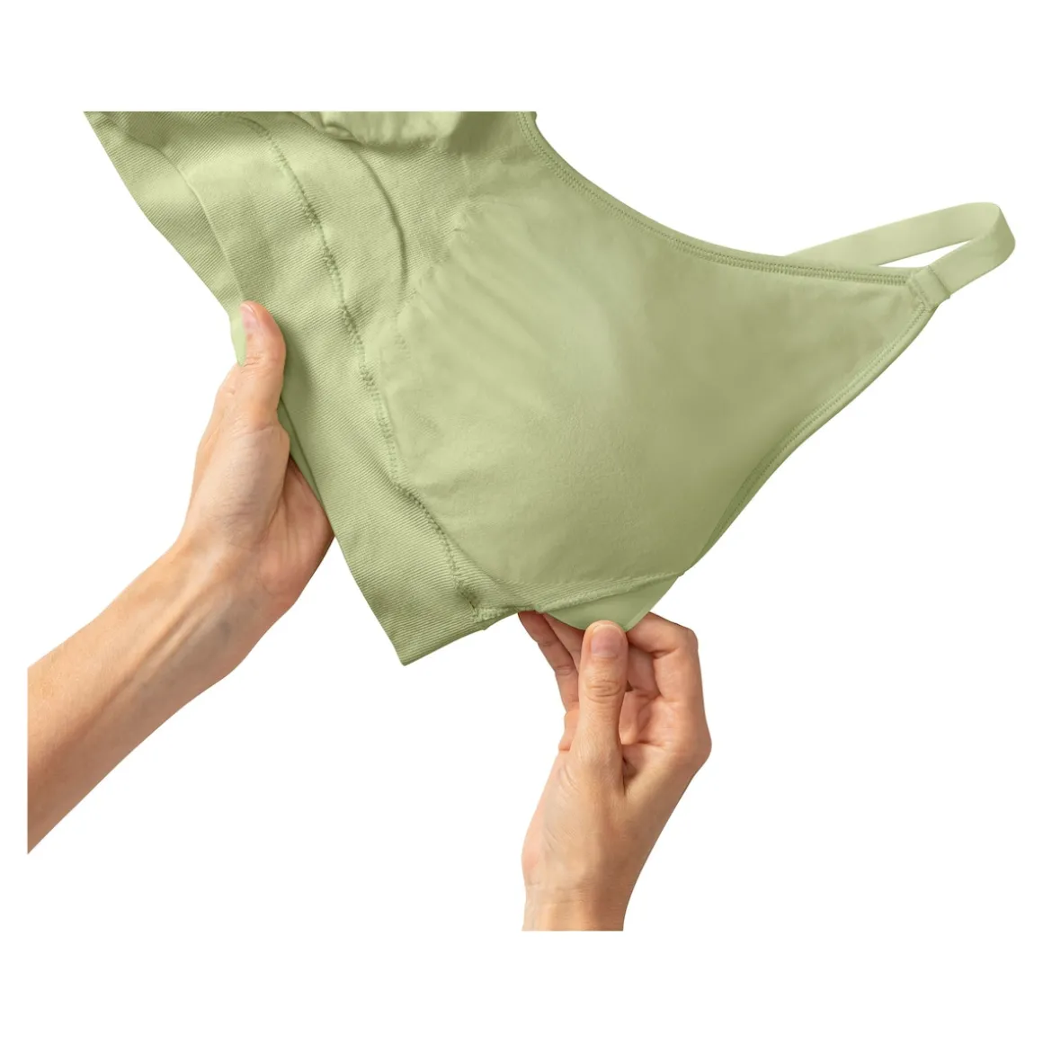 Komfort-Bustier, verstellbar grün