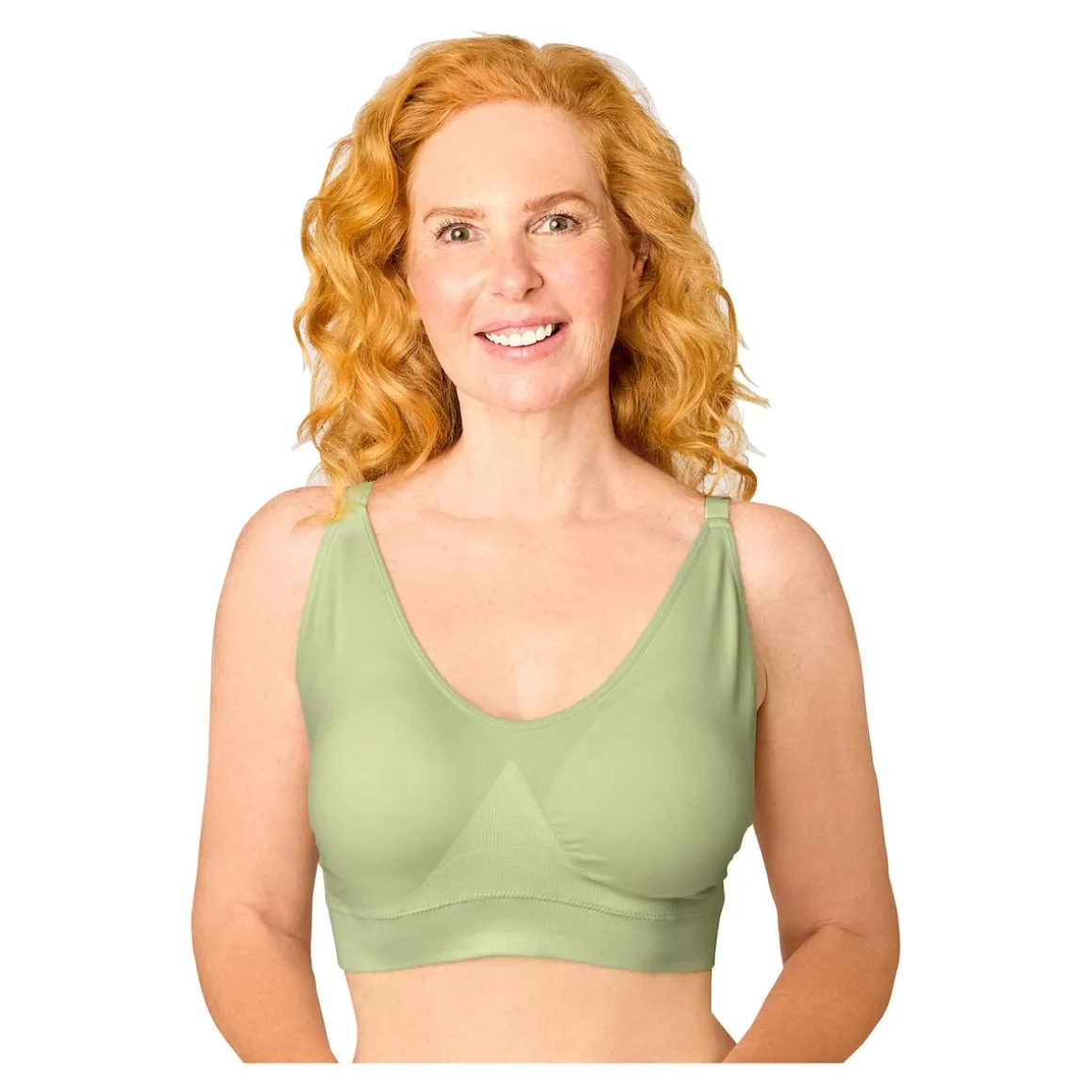 Komfort-Bustier, verstellbar grün